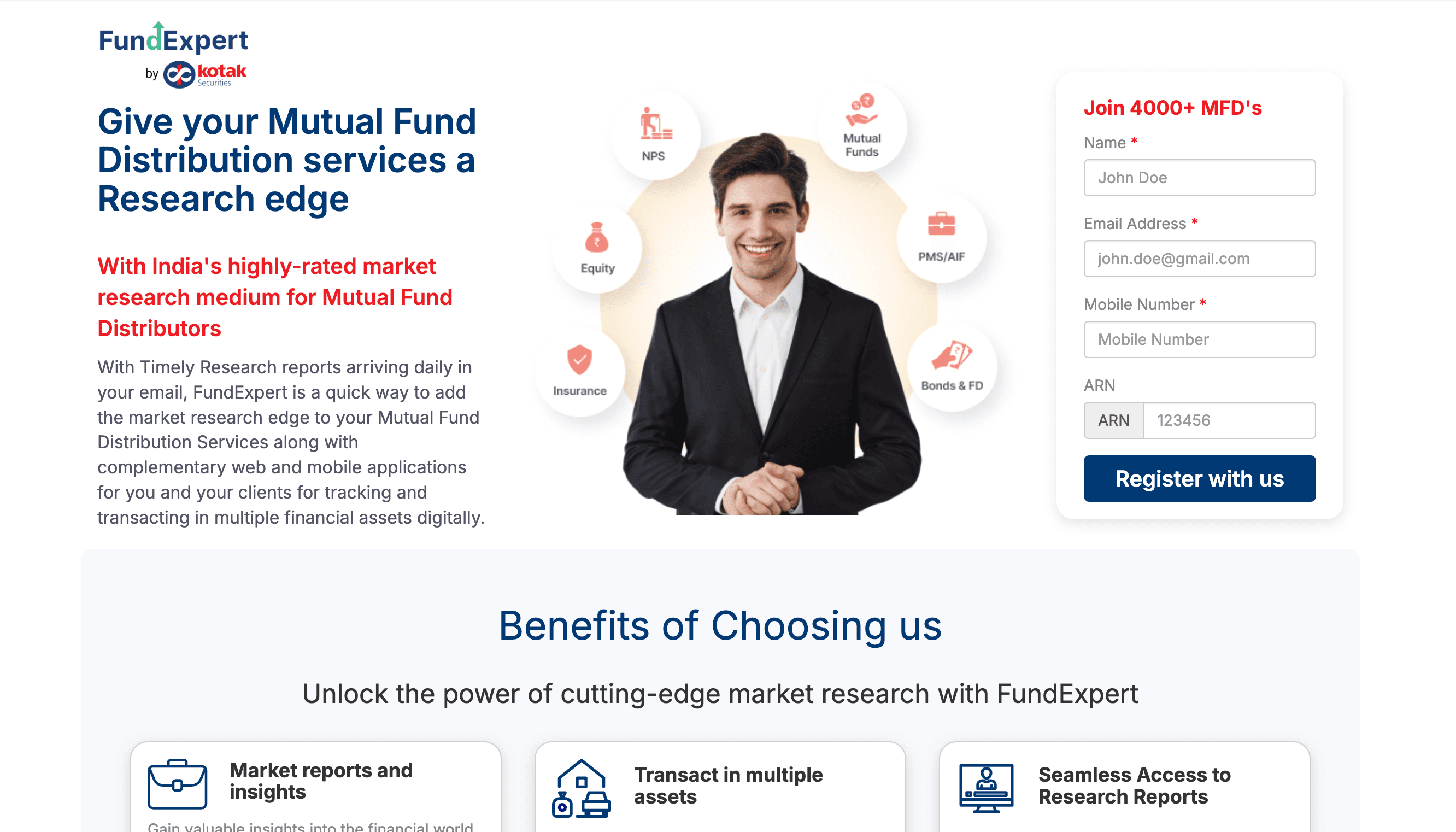 FundExpert - Multi-Asset Investment Platform